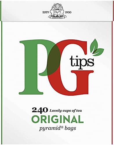 Pg Tips Paquete de Té Negro de 1 x 240 Piezas 2780 g