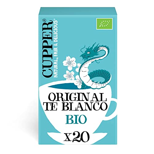 Cupper Classic White Tea Bio, 20 Bolsas Cupper 1 Unidad 34 g