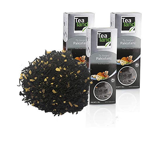 Tealand | Té Negro Pakistani, Hojas Sueltas | Pack de te negro a granel | 3 x 100 gr